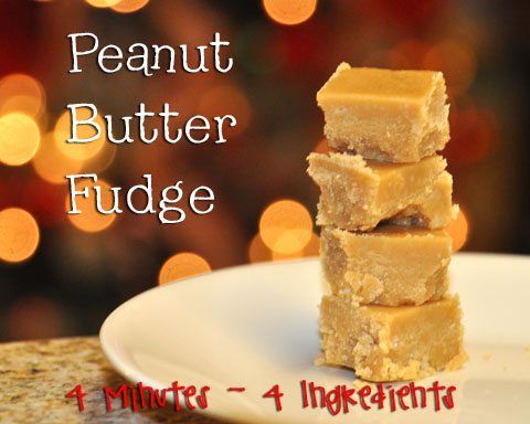 What is an easy recipe for peanut butter fudge?