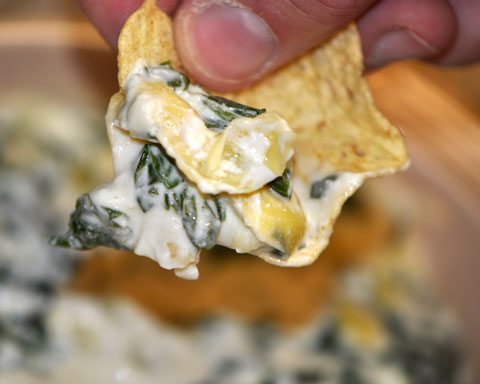 Creamy Spinach Artichoke Dip with Cream Cheese