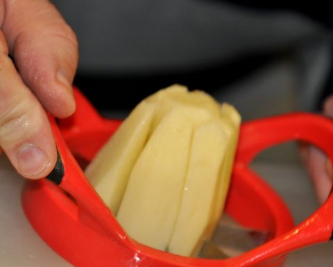 Cutting Up Potatoes Super Fast