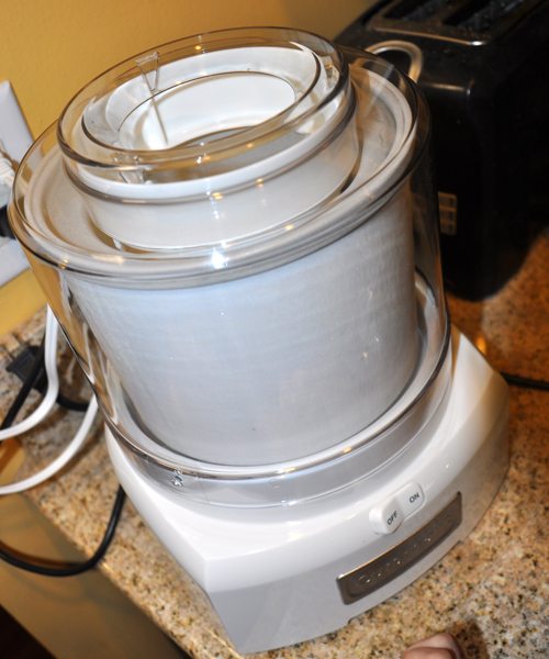 Homemade Banana Frozen Yogurt GOODEness Gracious