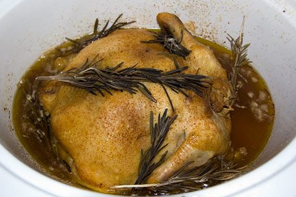 crock pot roasted chicken