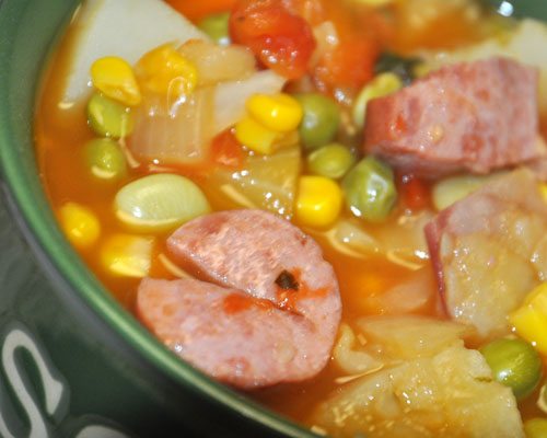89 Calorie Kitchen Soup Goodeness