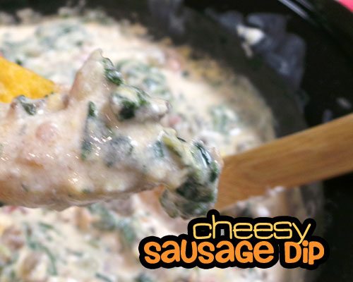 Cheesy Sausage Dip copy