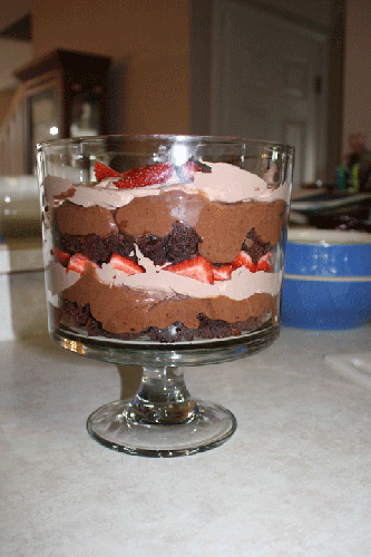 Gal In The Middle Trifle