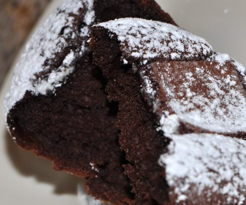 Goodeness Gracious Double Chocolate Raspberry Muffins