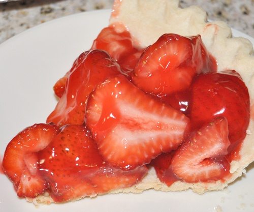 5 Minute Strawberry Pie