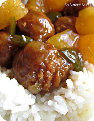 Slow Cooker Hawaiian Meatballs