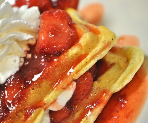 Buttermilk Cornmeal Waffles