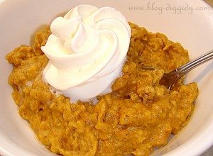 Pumpkin Pie Crock Pot Oatmeal