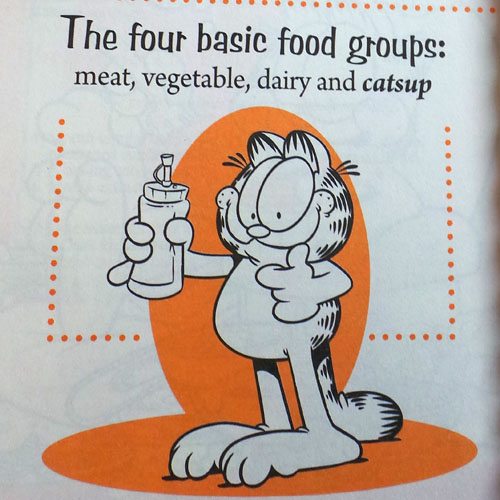 Garfield Catsup