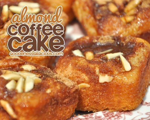 Almond Coffee Cake