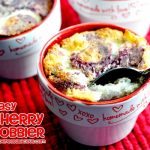 Simple Cherry Cobbler