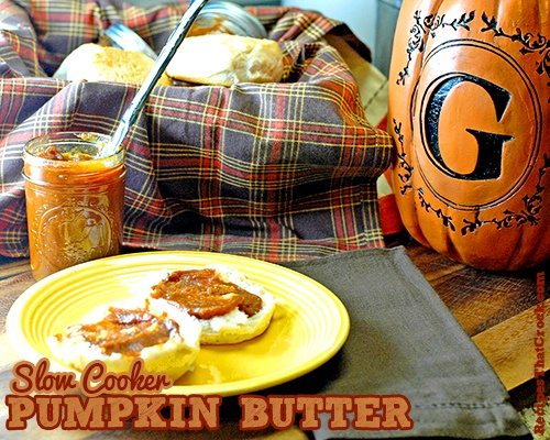 Slow Cooker Pumpkin Butter