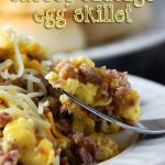 Cheesy Sausage Egg Skillet