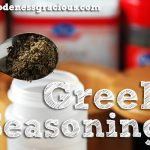 Greek Seasoning Recipe