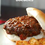 BBQ Bacon Cheddar Burgers