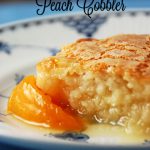 Dutch Oven Peach Cobbler