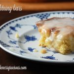 Lightning Bars with Almond Icing