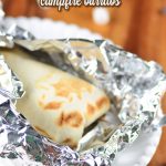 Chocolate Peanut Butter Campfire Burritos