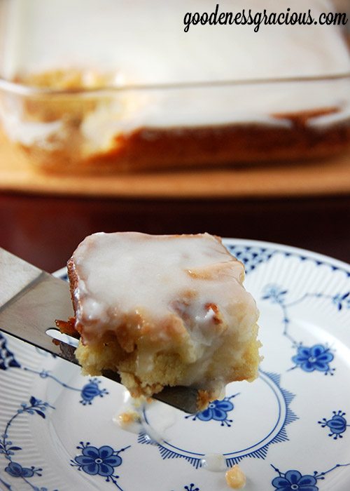 Lightning Bars with Almond Icing