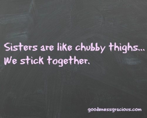 Sisters quote