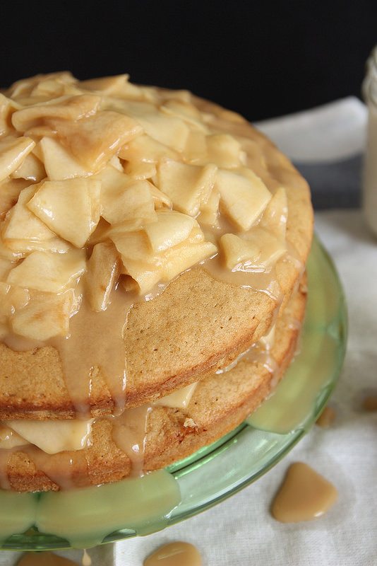 Caramel Apple Layer Cake