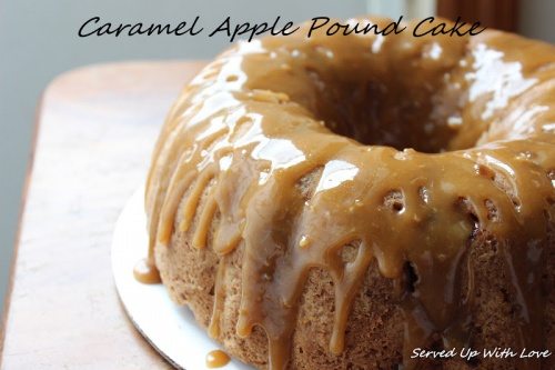 Caramel Apple Pound Cake