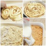 Cinnamon Roll Coffee Cake is the perfect easy breakfast recipe to go with your favorite cup of coffee. This recipe would be a so simple to throw together for the holidays. #FolgersInIndy
