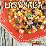Are you looking for a delicious side to serve up with your favorite Mexican inspired dishes? This Easy Salsa Recipe is a flavorful homemade alternative to the jar!