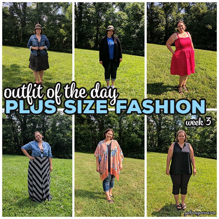 Join me on my journey to find plus size clothing that I love during my 30 days of Outfit of the Day project. I am sharing my fashion hits and misses each week in an effort to create a closet I love.