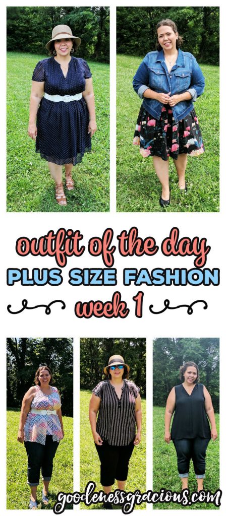 Plus Size Clothing- Outfit of the Day: Are you a plus size woman like me and CRINGE at the thought of trying to find something to wear? Join me on my journey to build my wardrobe one piece at a time with my weekly Outfit of The Day recap posts. We will discover plus size brands and options together!