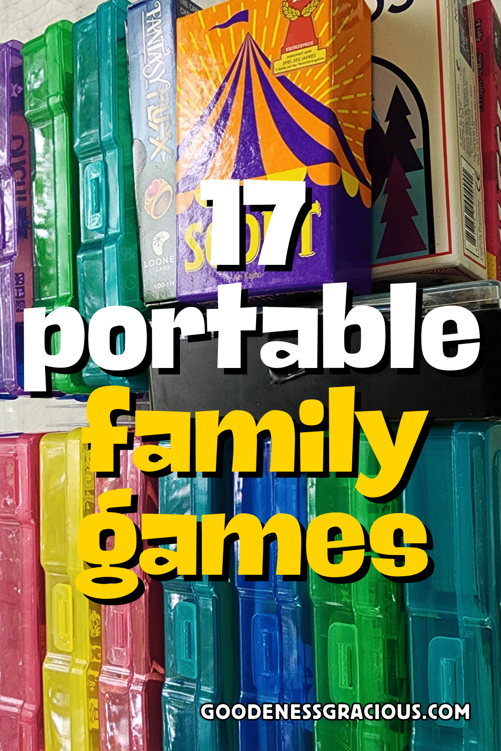 17 Portable Family Games that pack a lot of fun in a small box. These tried and true games are family tested and approved. via @crisgoode